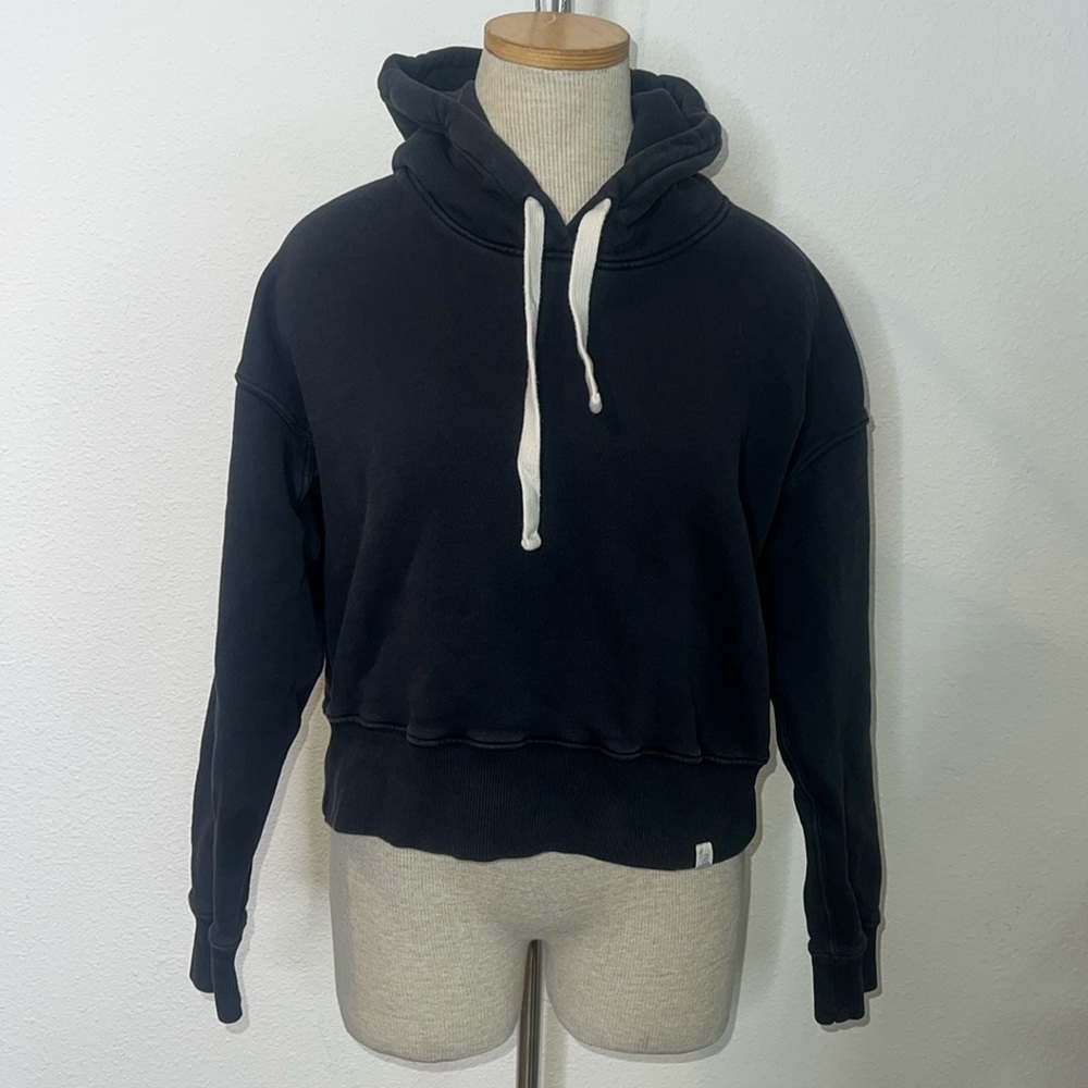 Merz b. Schwanen Good Basics Crop French Terry Hoodie